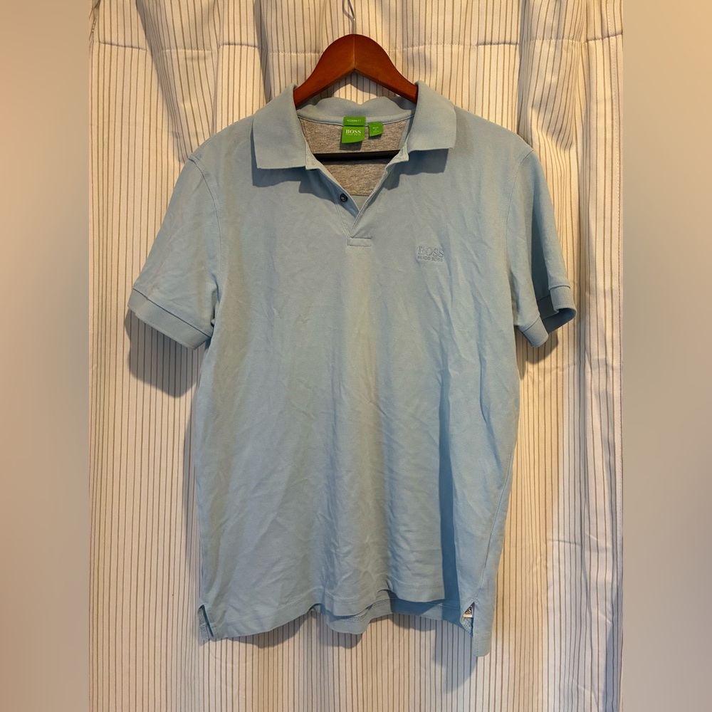 HUGO by Hugo Boss Men's Regular-Fit Logo-Print Polo Shirt Size Large